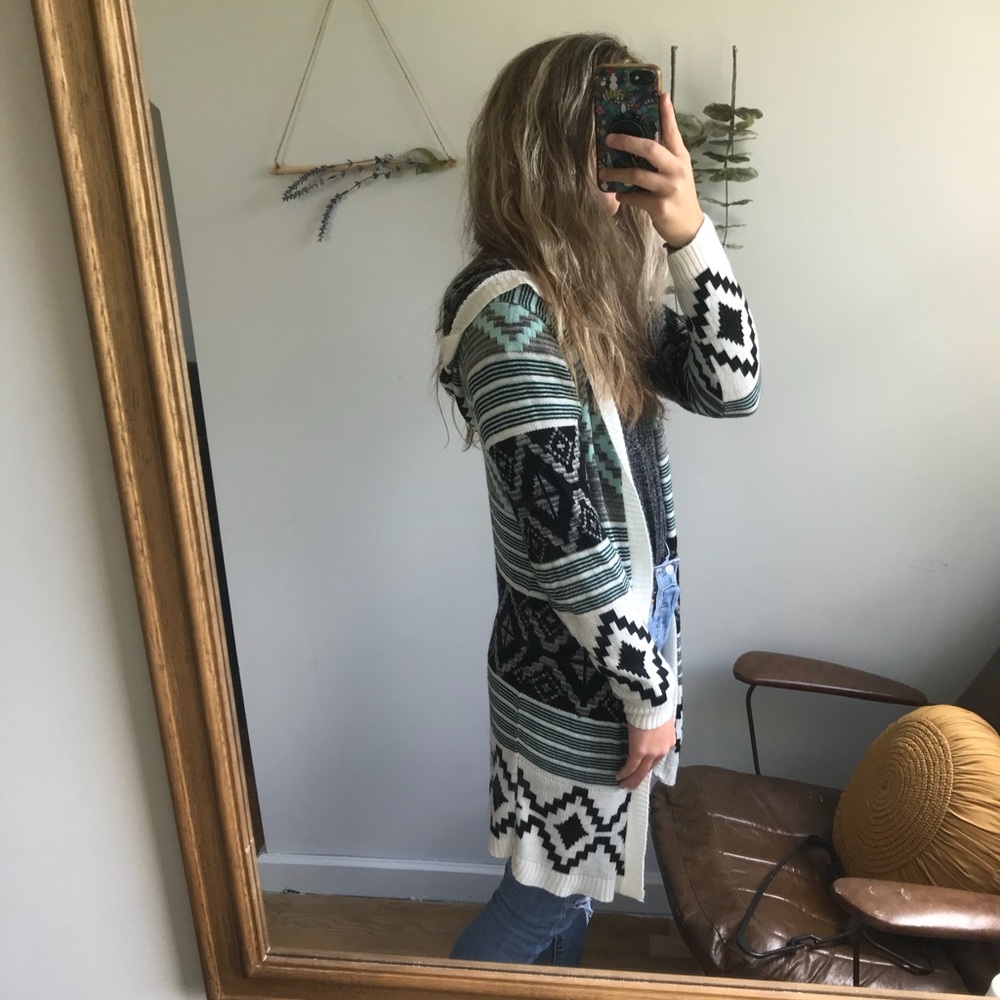 Tribal cardigan